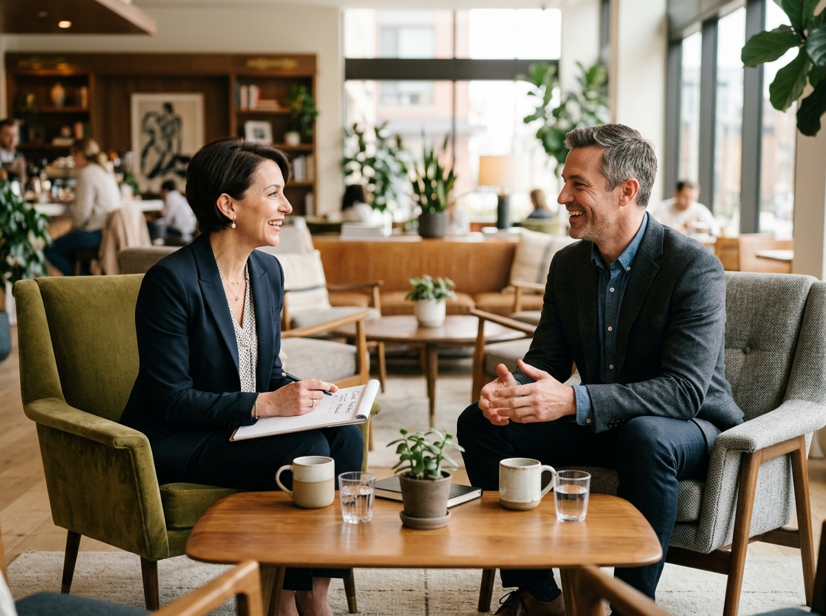 Personal matchmaking face-to-face consultation interview