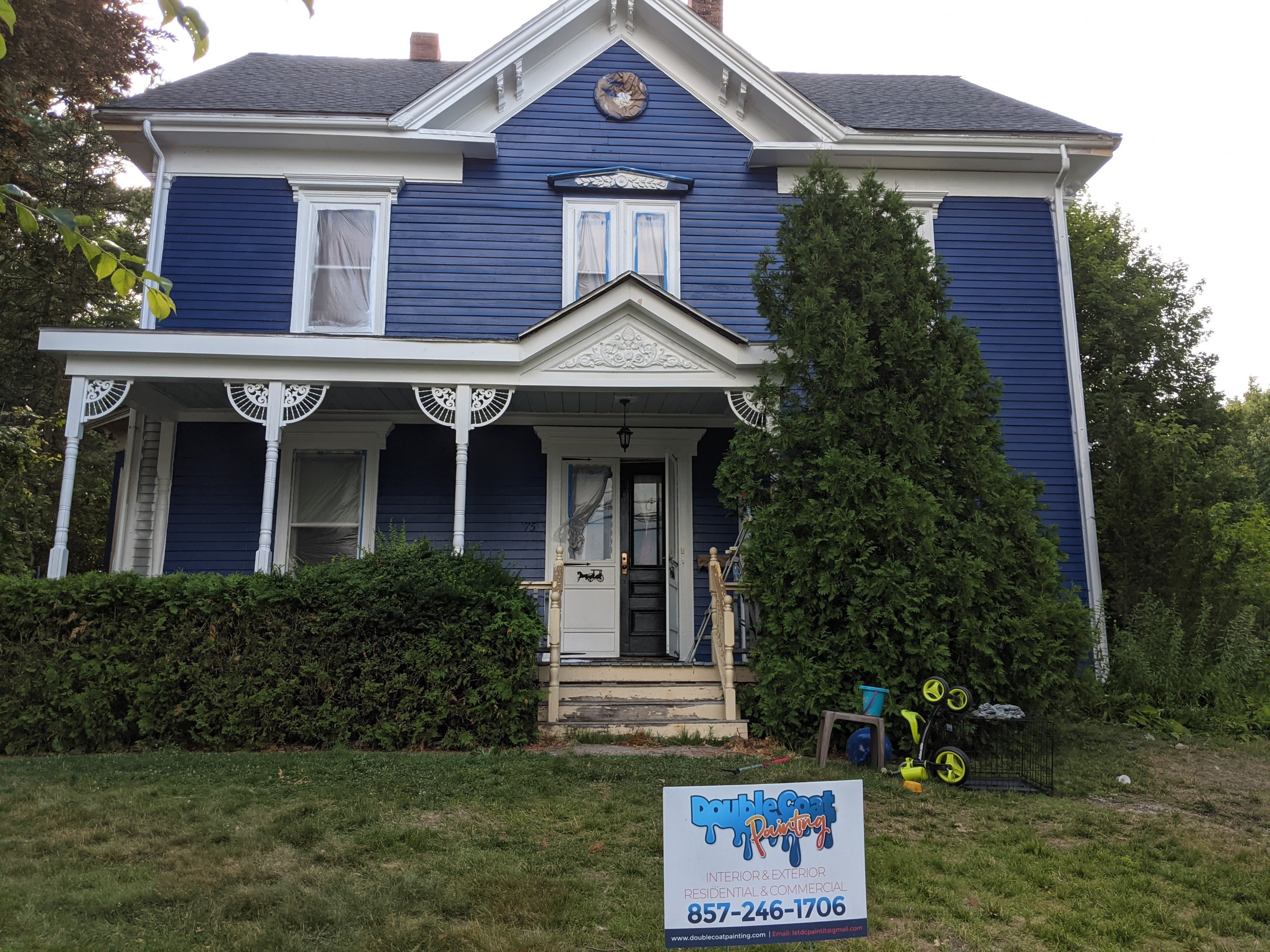 Residential Exterior Repaint — After 1